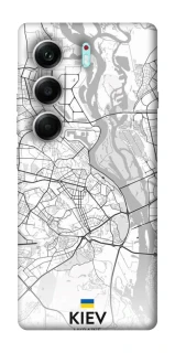 Чехол на Tecno Camon 40 Pro Kiev white map фото 1 из 1