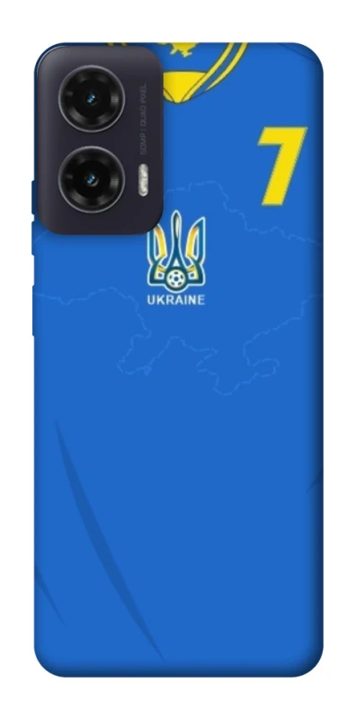 Чехол на Motorola Moto G35 UA-Football ver.4 фото 1 из 1