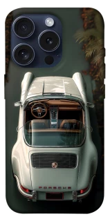 Чехол на Apple iPhone 15 Pro (6.1") White porsche фото 1 из 1