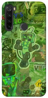 Чохол на Xiaomi Redmi Note 8T Dandysworld tv green theme фото 1 з 1