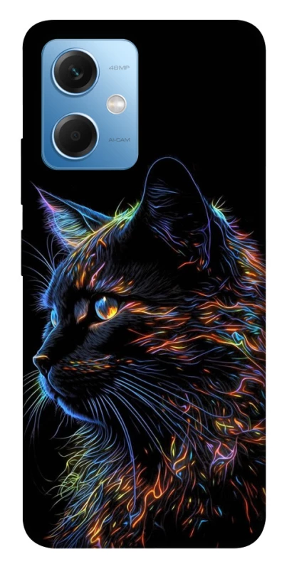 Чохол на Xiaomi Redmi Note 12 5G Чорний кіт фото 1 з 1