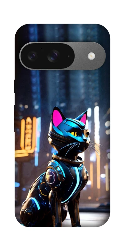 Чохол на Google Pixel 10 Cyber cat фото 1 з 1
