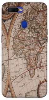 Чехол на Oppo A5s Карта путешествий фото 1 из 1