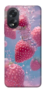 Чохол на Oppo A18 Полуниця в воді фото 1 з 1