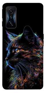 Чехол на Xiaomi Poco F4 GT Черный кот фото 1 из 1