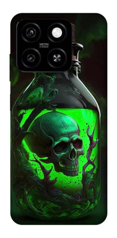 Чехол на ZTE Blade A55 4G Skull bottle фото 1 из 1