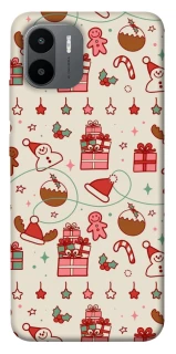 Чохол на Xiaomi Redmi A1+ / Poco C50 / A2+ Новорічний v14 фото 1 з 1