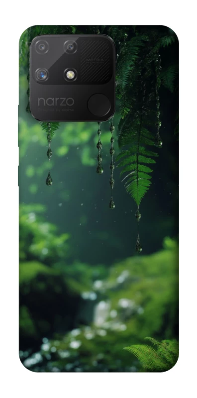 Чохол на Realme Narzo 50A rain forest фото 1 з 1