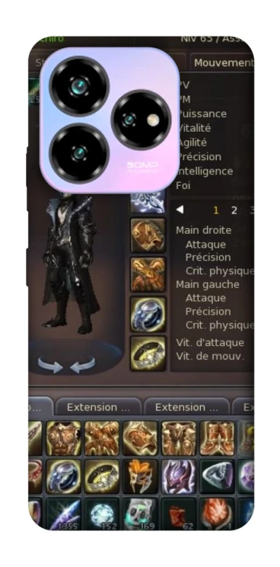 Чохол на ZTE Nubia V60 Desing Character Menu ver.1 фото 1 з 1