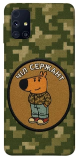 Чехол на Samsung Galaxy M31s Чил сержант фото 1 из 1