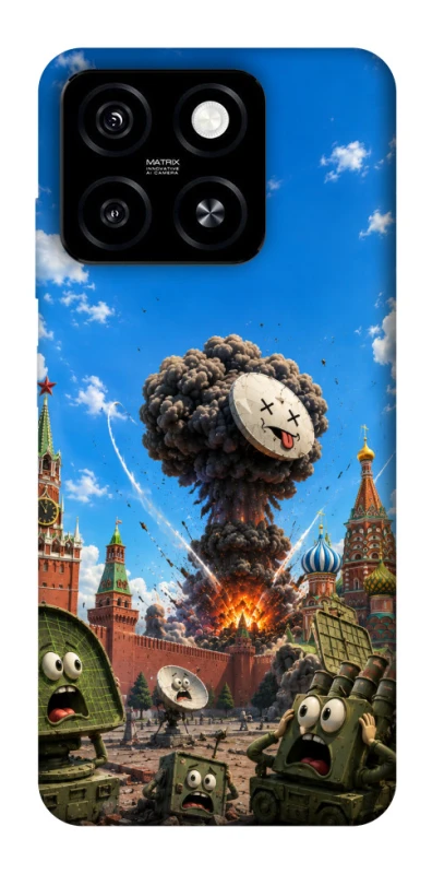 Чохол на ZTE Blade A55 4G Moscow never sleeps ver.7 фото 1 з 1