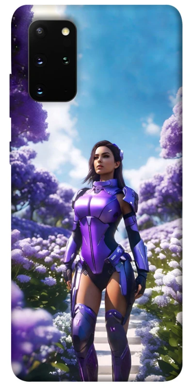 Чехол на Samsung Galaxy S20+ Cyber space girl ver.4 фото 1 из 1