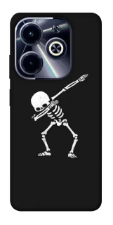 Чехол на Infinix Hot 40i Halloween skeleton фото 1 из 1