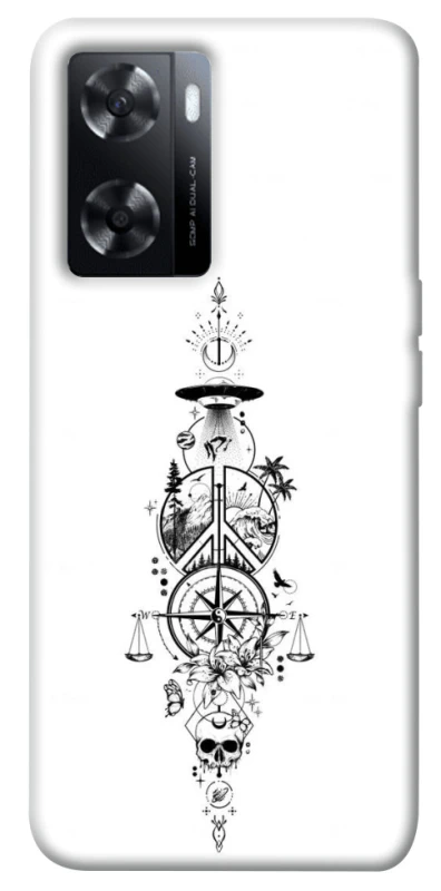 Чехол на Oppo A57s Tattoo ver.7 фото 1 из 1