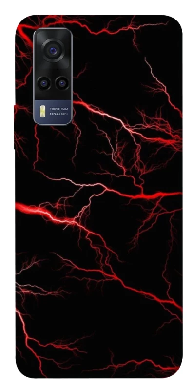 Чохол на Vivo Y53s Червона молнія фото 1 з 1