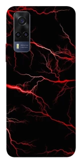 Чехол на Vivo Y53s Красная молния фото 1 из 1