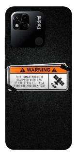 Чехол на Xiaomi Redmi 10A Warning фото 1 из 1
