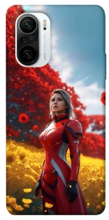 Чохол на Xiaomi Redmi K40 / K40 Pro / K40 Pro+ / Poco F3 Cyber space girl ver.5 фото 1 з 1