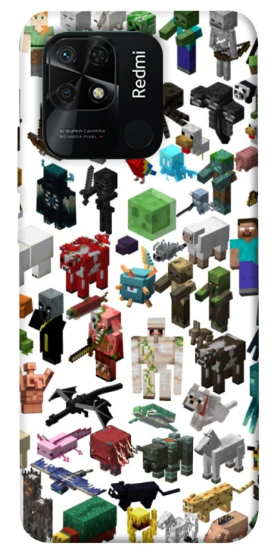 Чехол на Xiaomi Redmi 10C Minecraft v4 фото 1 из 1