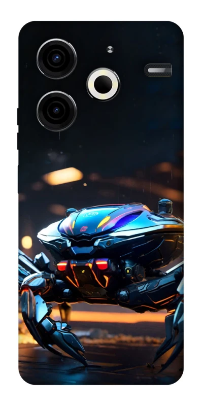 Чохол на TECNO Pova 6 Neo (LI6) Cyber ​​crab фото 1 з 1