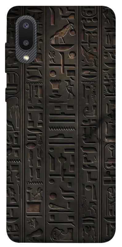 Чохол на Samsung Galaxy A02 Hieroglyphs фото 1 з 1