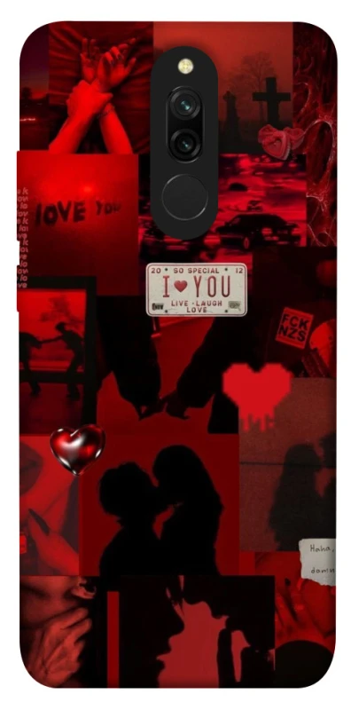 Чохол на Xiaomi Redmi 8 Love collage ver.2 фото 1 з 1
