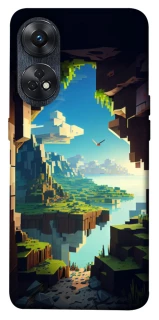 Чехол на Oppo Reno 8T 4G Minecraft sunrise фото 1 из 1