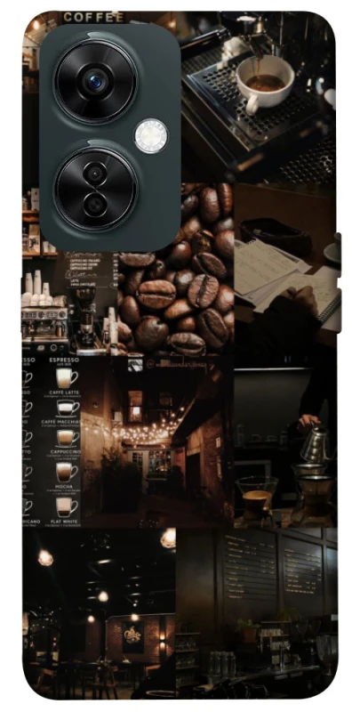 Чохол на OnePlus Nord CE 3 Lite Coffee collage ver.1 фото 1 з 1