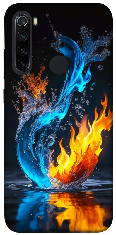 Чехол на Xiaomi Redmi Note 8 Water And Fire фото 1 из 1