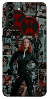 Чехол на Samsung Galaxy S21+ Black Widow фото 1 из 1