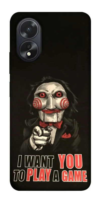 Чехол на Oppo A18 Play a Game фото 1 из 1