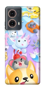 Чехол на Motorola Moto G85 Adopt Me Rainbow Pet Parade фото 1 из 1