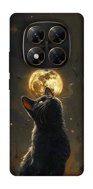 Чехол на Xiaomi Poco X7 Кот под луной v2 фото 1 из 1