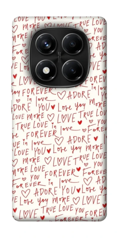 Чехол на Xiaomi Redmi Note 14 Pro 4G Love aesthetic ver.4 фото 1 из 1