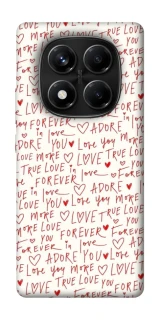 Чохол на Xiaomi Redmi Note 14 Pro 4G Love aesthetic ver.4 фото 1 з 1