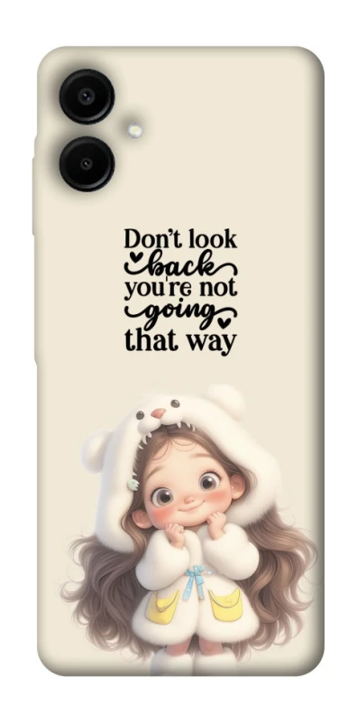 Чохол на Samsung Galaxy A07 Don't look back фото 1 з 1