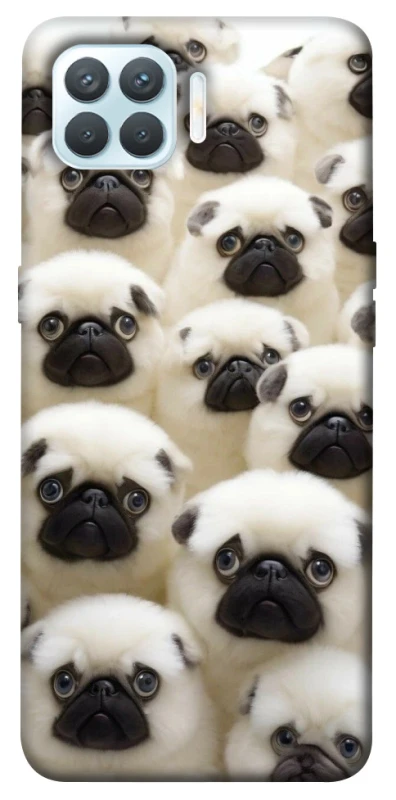 Чохол на Oppo F17 Pro Doggy Pug Love фото 1 з 1