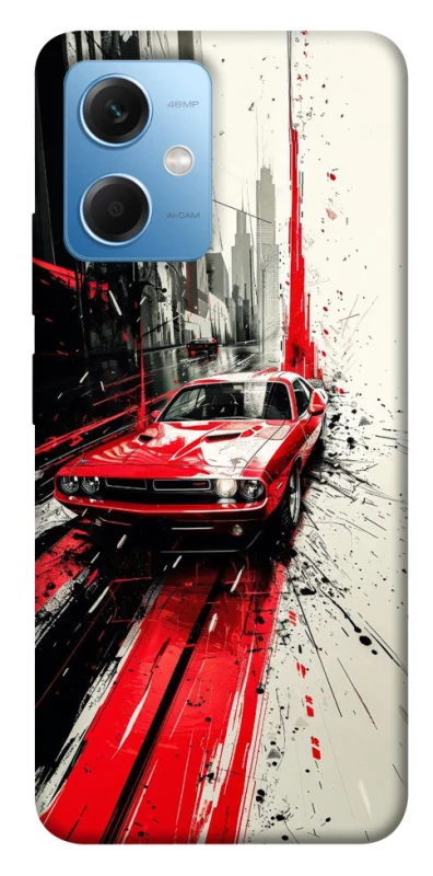 Чохол на Xiaomi Redmi Note 12 5G Painted Mustang фото 1 з 1