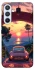 Чохол на Samsung Galaxy A54 5G Porsche at sunset фото 1 з 1