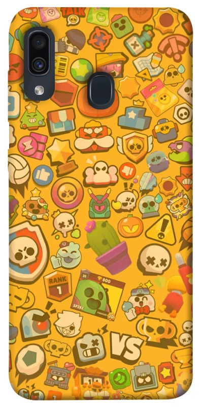 Чехол на Samsung Galaxy A20 / A30 Brawl Stars ver.6 фото 1 из 1
