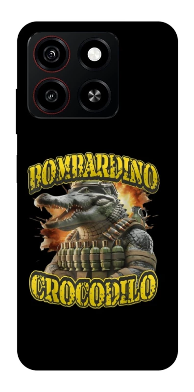 Чохол на ZTE Blade A35 4G Bombardino Crocodilo фото 1 з 1