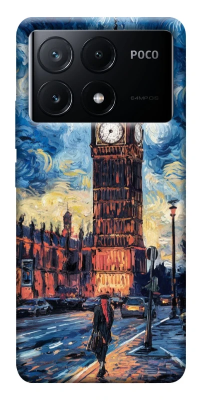Чохол на Xiaomi Poco X6 Van Gogh's London фото 1 з 1