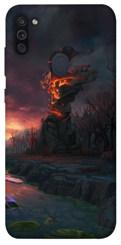 Чехол на Samsung Galaxy M11 Dota road фото 1 из 1