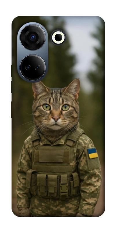 Чохол на TECNO Camon 20 Pro (CK7n) Кіт захисник фото 1 з 1
