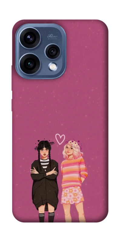 Чехол на Oppo Reno 15 Raven & Rainbow Wednesday фото 2 из 2
