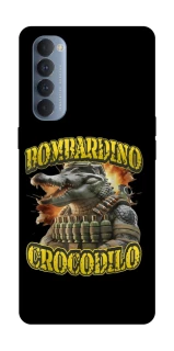 Чехол на Oppo Reno 4 Pro Bombardino Crocodilo фото 1 из 1