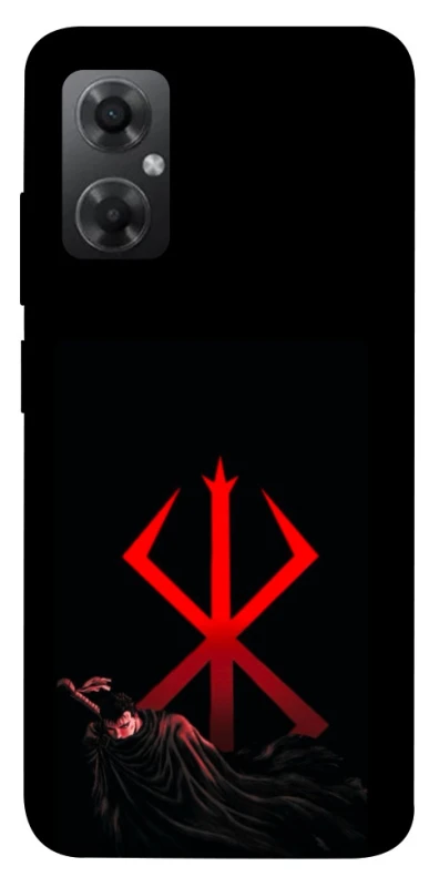 Чохол на Xiaomi Redmi Note 11R Berserk Red Logo фото 1 з 1