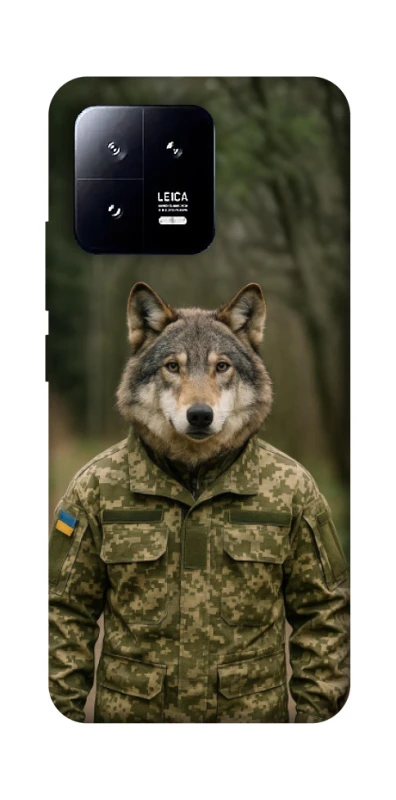 Чохол на Xiaomi 13 Вовк захисник фото 1 з 1