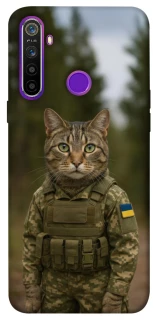 Чехол на Realme 5 Кот защитник фото 1 из 1