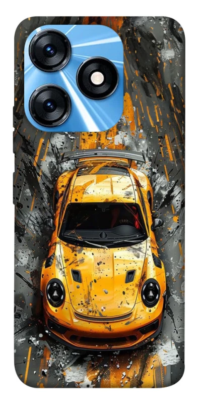 Чехол на TECNO Spark 10 Drawn Porsche фото 1 из 1